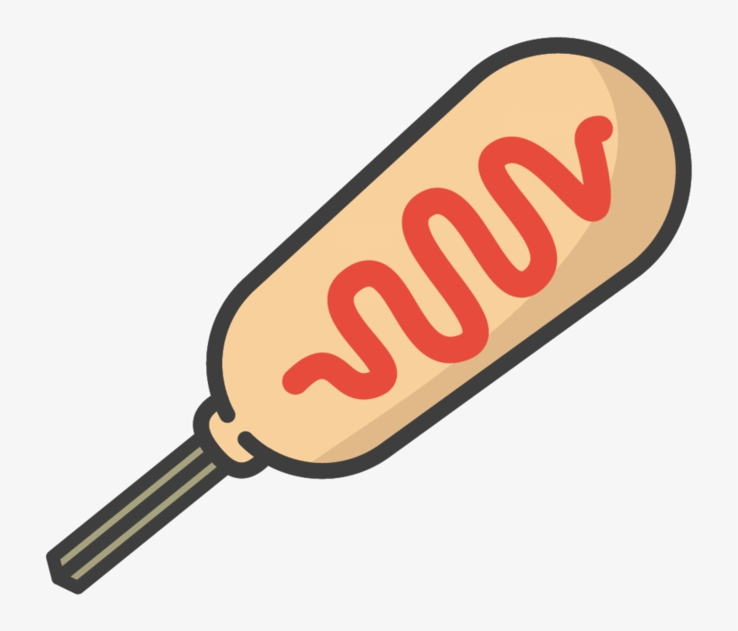 Corn Dog With Ketchup Shirt - Mustard, transparent png #425991