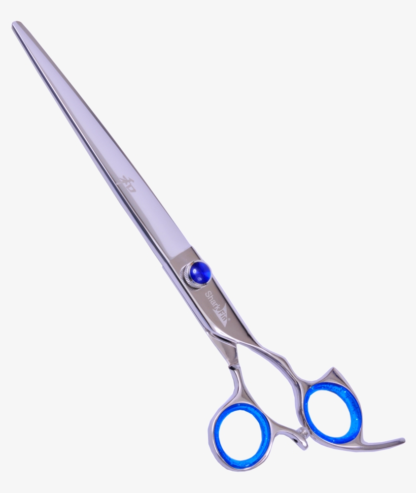 How - Shark Fin Grooming - Silver Line Straight Blade Swivel, transparent png #426031