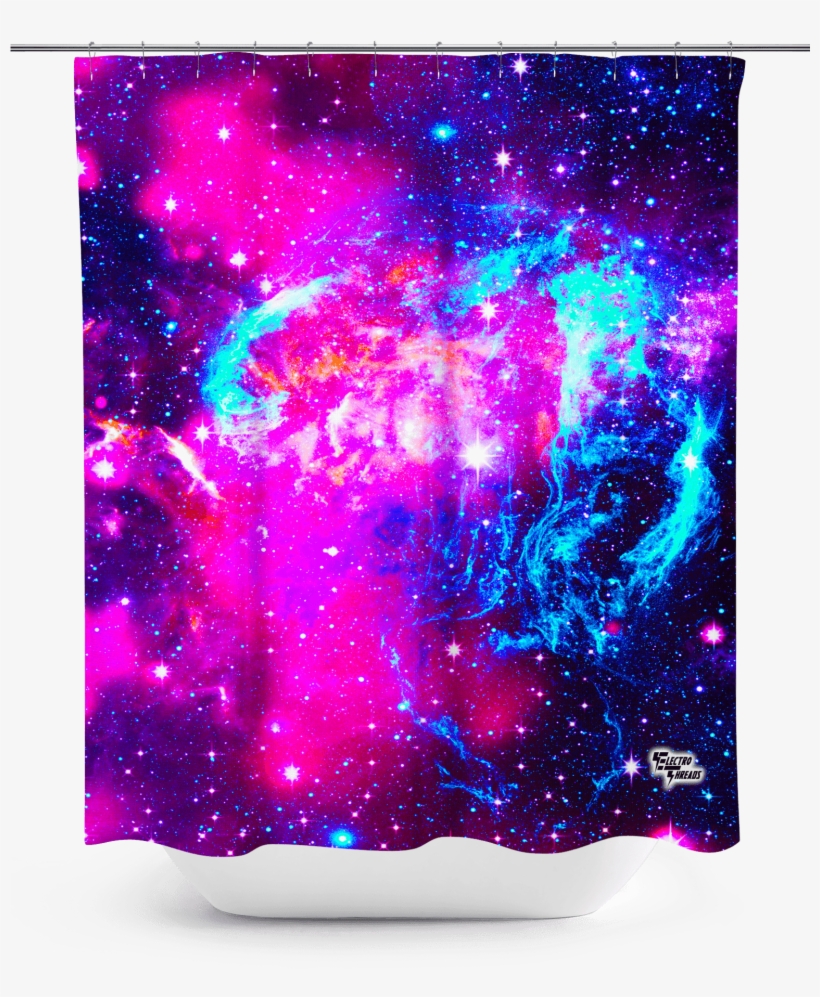 0 Shower Curtain - Full Printed Women's Hoodies Space, transparent png #426120
