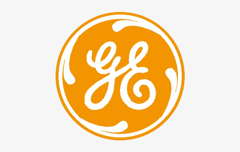 Logos Wallpaper Possibly With A Triskelion Titled General - General Electric Logo Orange, transparent png #426141