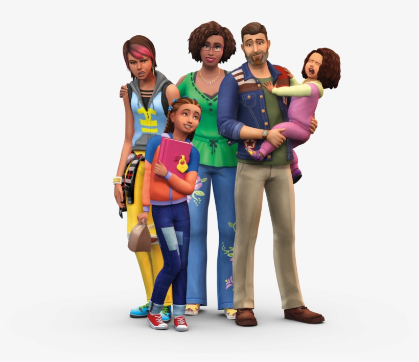 Sims 4 Logo Pack Jeu Gamepack Parents Render - Sims 4 Parenthood Png, transparent png #426236