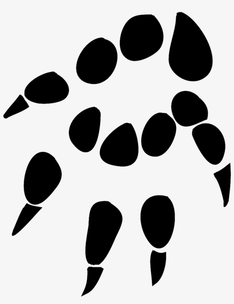 Dog Paw Print - Hedgehog Paw Print, transparent png #426255