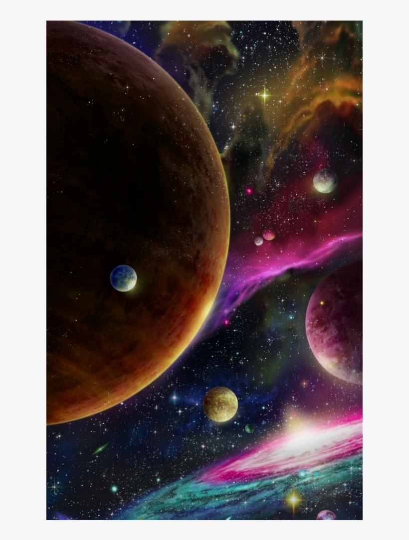 Galaxy Stars Background Ftestickers Ftstickers Stickers - Psicodélicas Escuras, transparent png #426346