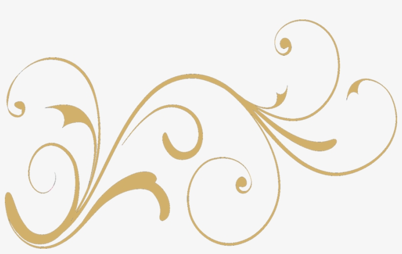 Gold Swirl Design Png, transparent png #426693