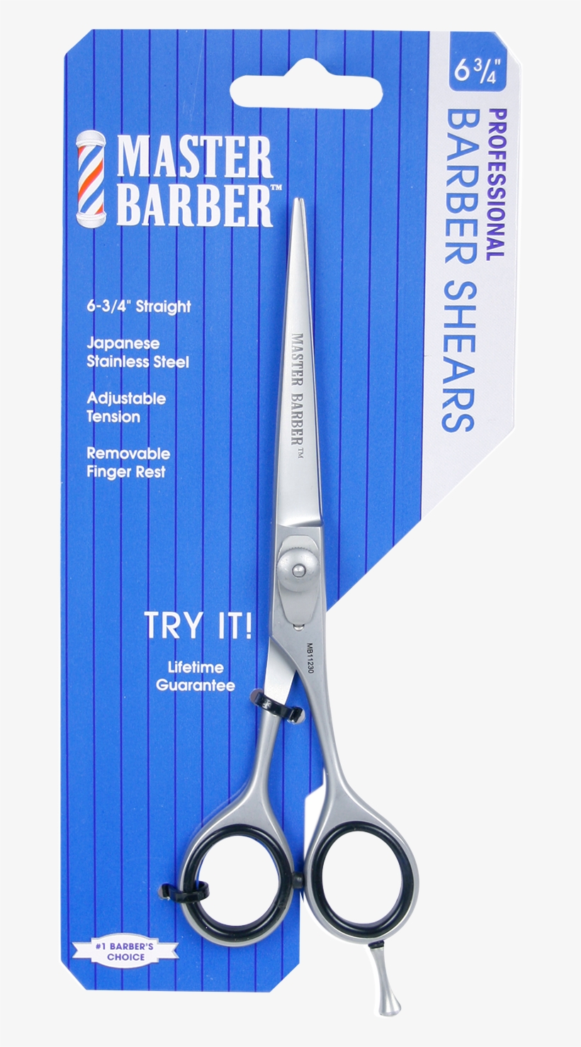 Master Barber Barber Shear - Toolworx Barber Shears, 6.75 Inch By Toolworx, transparent png #426721