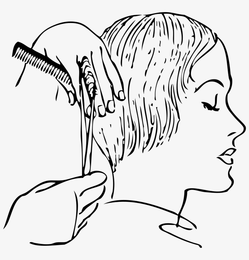 Women's Haircut - Hair Cut Clip Art, transparent png #426751