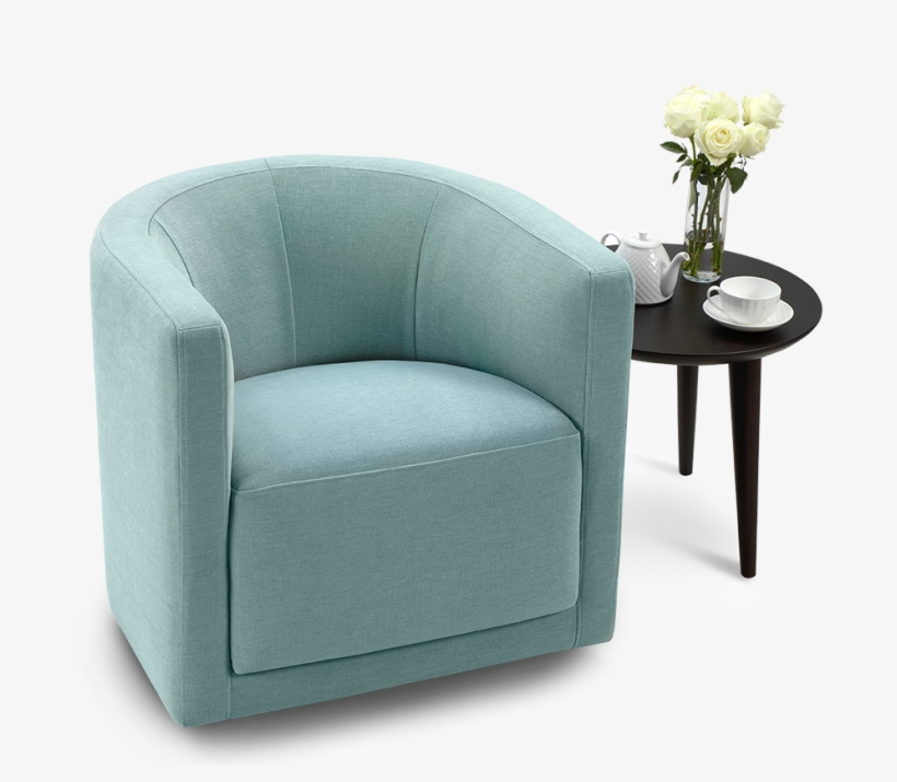 Tub Chair Slipcover For Elegant Mid Century Armchair, transparent png #426837