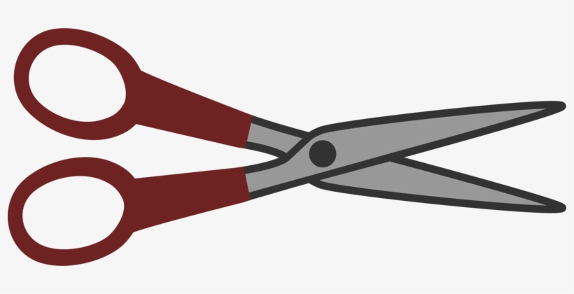 Scissors Line Angle - Clip Art, transparent png #426888