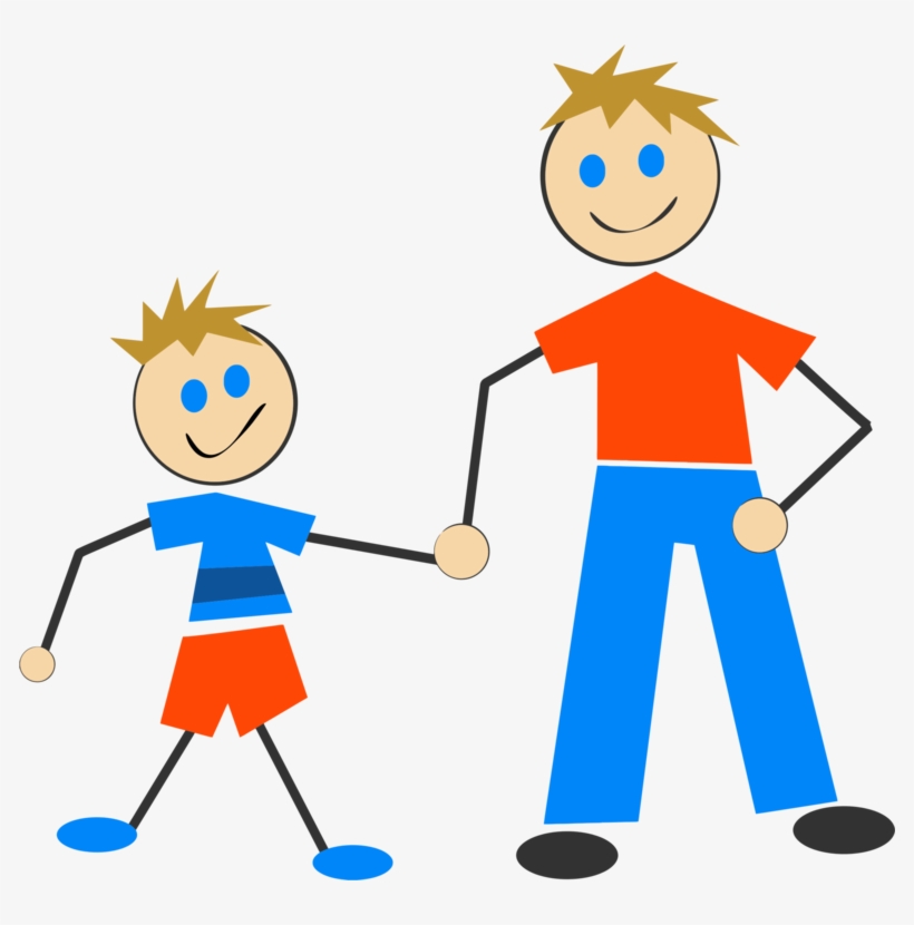 Father Drawing Child Computer Icons Son - Father And Son Clip Art, transparent png #427022