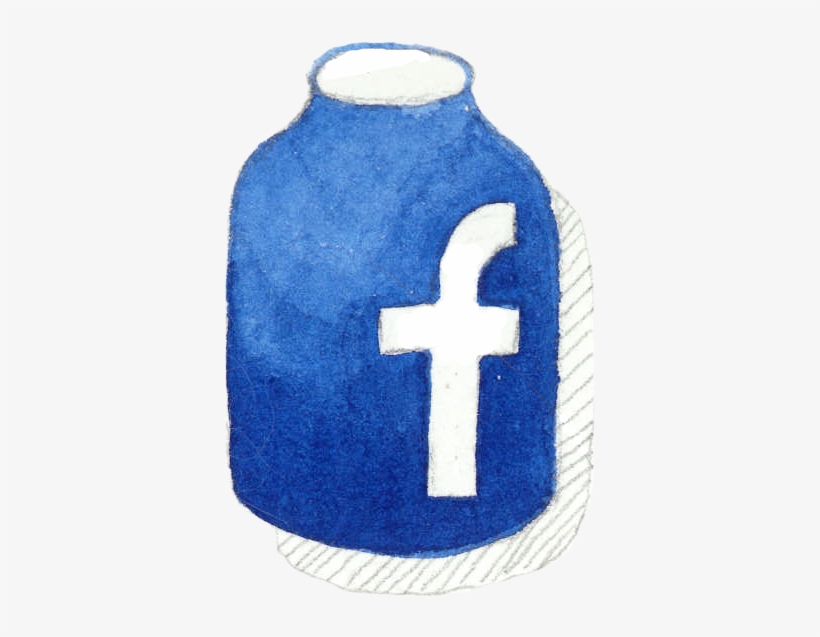 Fb-icon - Cross, transparent png #427073