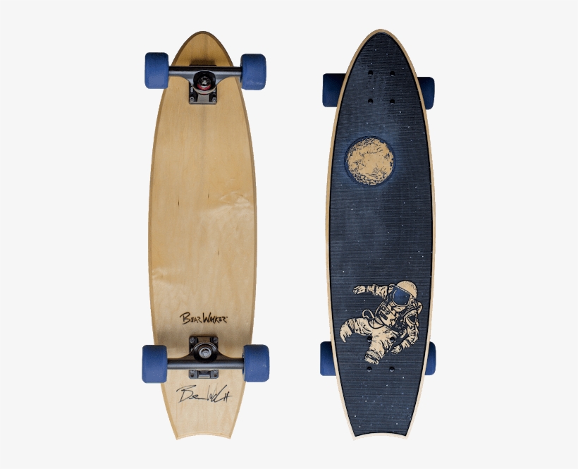 Grant Gustin Teams Up With Skateboard Artisan Bear - Longboard, transparent png #427261