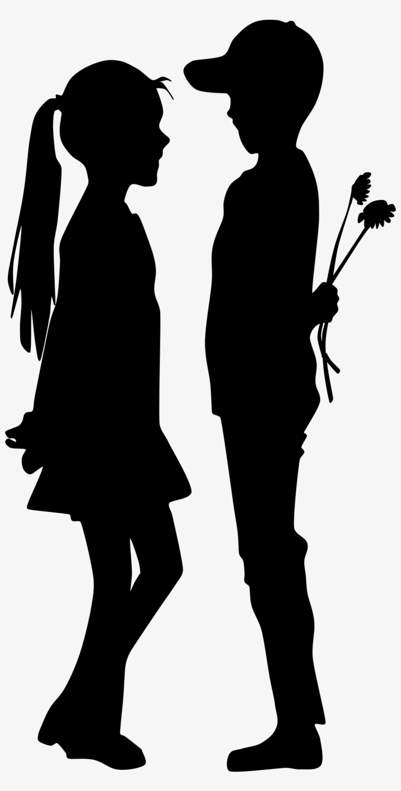 This Free Icons Png Design Of Boy Giving Flowers To, transparent png #427267