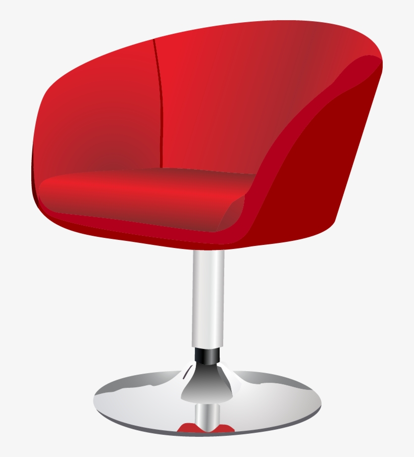 Red Chair - Red Chair Png, transparent png #427268