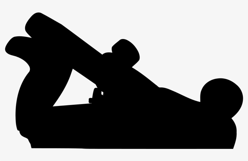 Praying Girl Silhouette At Getdrawings - Hand Plane Silhouette, transparent png #427359