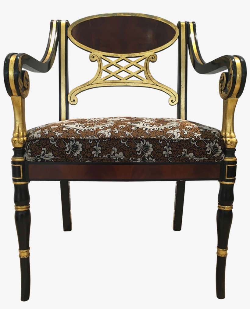 Viyet Designer Furniture Seating Baker Georgian Style - Chair, transparent png #427689