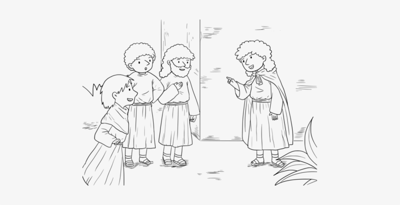 Coloring Book Miracles Of Jesus Mark 1 Bible Jesus - A Harmony Of The Gospels Matthew, Mark And Luke, transparent png #427733