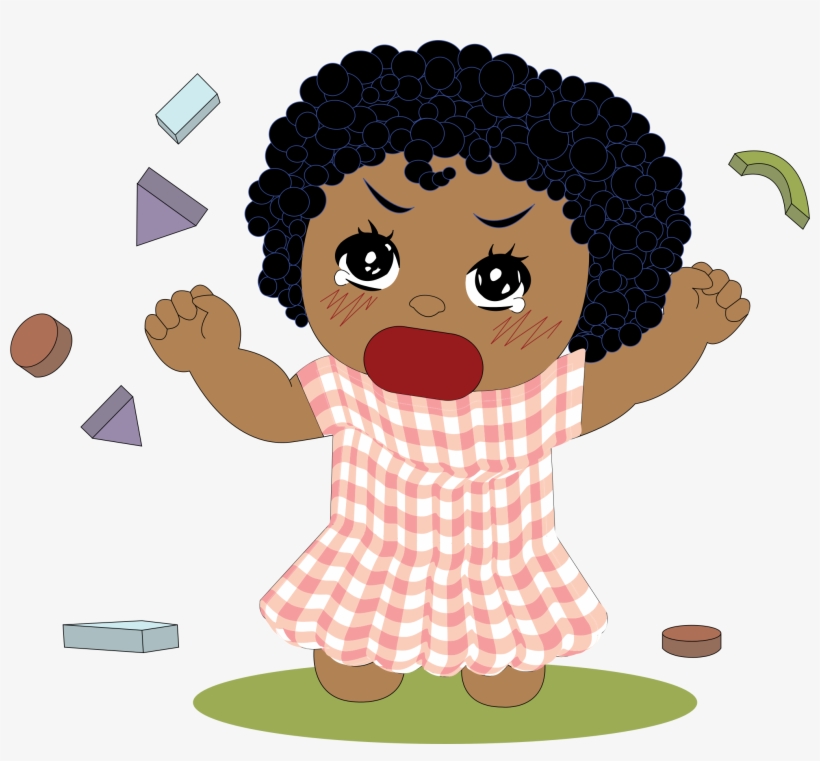 This Free Icons Png Design Of Little Girl Tantrum, transparent png #428245