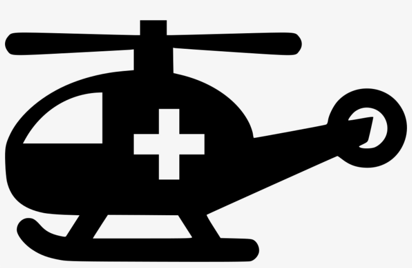 Helicopter Clipart Emergency Helicopter - Emergency Helicopter Icon Png, transparent png #428348