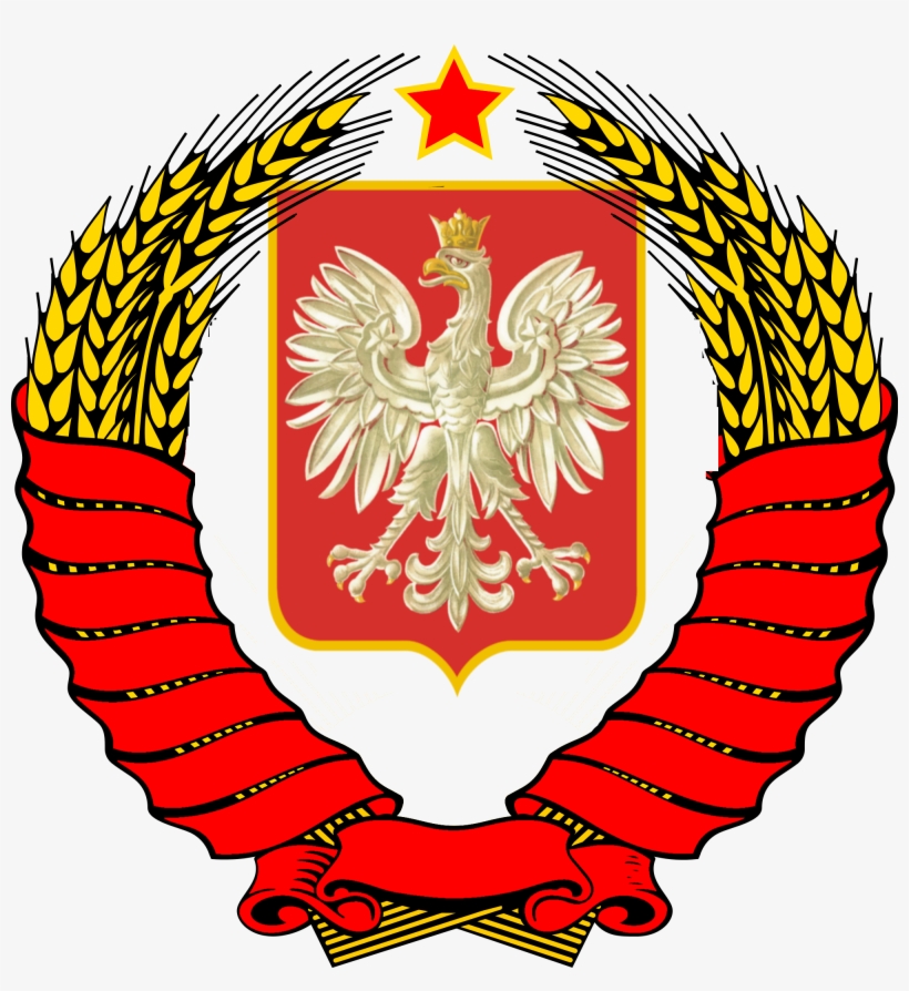 Soviet States Of Polish Socialists Coat Of Arms - Socialist Poland Coat Of Arms, transparent png #428368