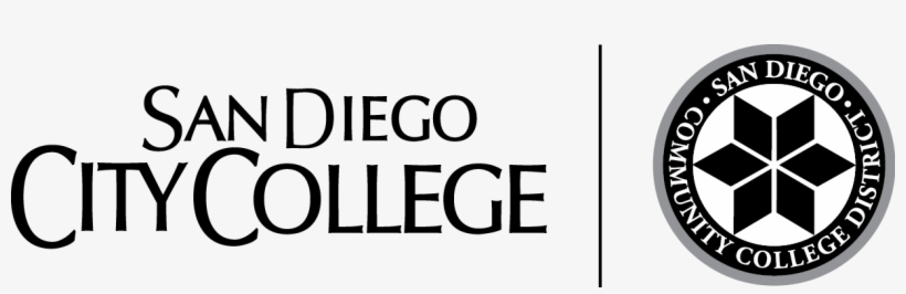 Black And White Png - San Diego Community College District, transparent png #428414