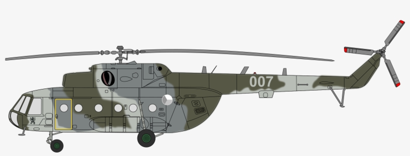 Army Helicopter Clipart Airforce - Clip Art Mi 17 Helicopter, transparent png #428682