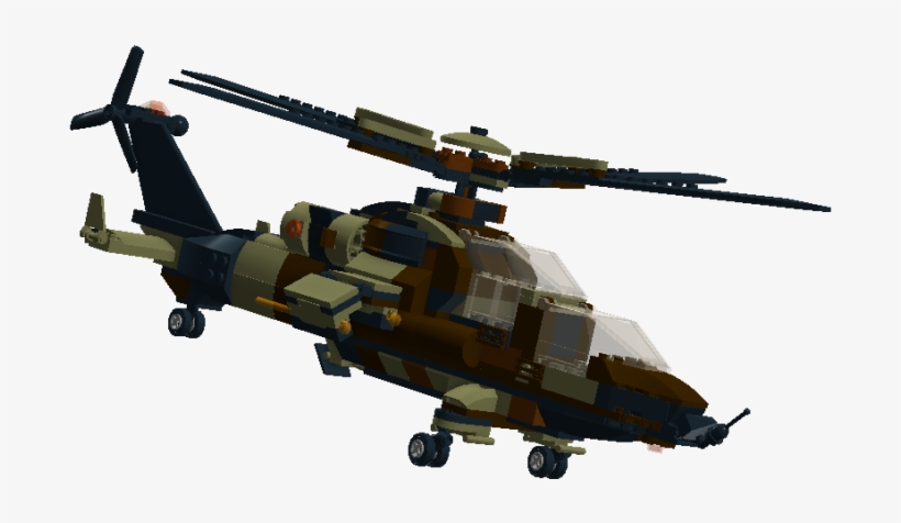 Original Lego Creation By Independent Designer - Attack Helicopter Png, transparent png #428700
