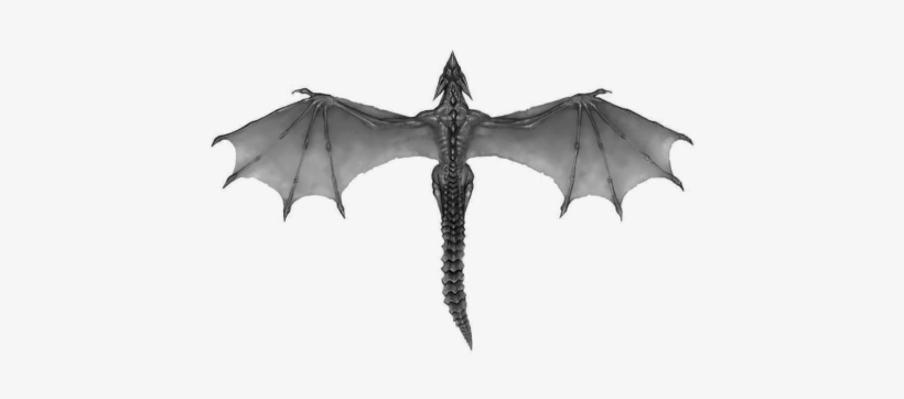 Flying Dragon Png Download - Drawing Mythical Creatures Dragons, transparent png #429201