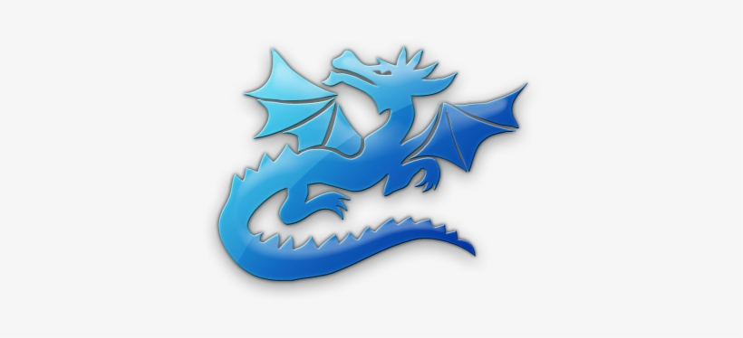 Blue Dragon Clipart Transparent - Black Dragon Queen Duvet, transparent png #429279