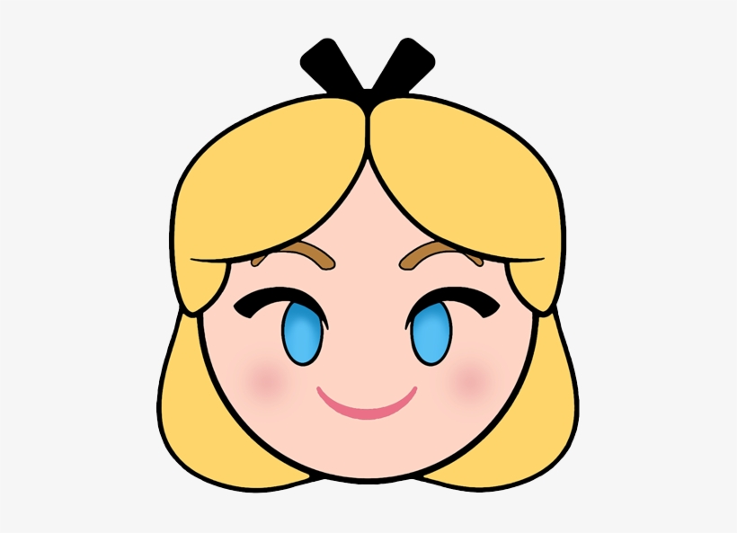 Alice - Disney Emoji Coloring Pages, transparent png #429604