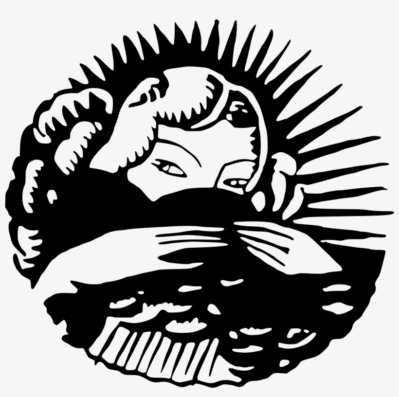 This Free Icons Png Design Of Woman Reverse Silhouette, transparent png #429857