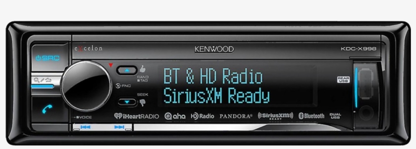 Kenwood Excelon Kdc X998 Car Cd Receiver, transparent png #4200385