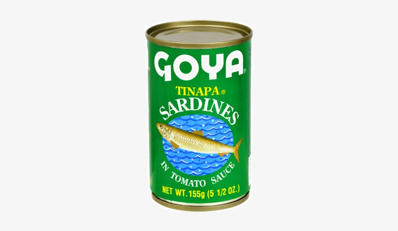 Goya Tinapa Sardines In Tomato Sauce, - Goya Tinapa Sardines In Tomato Sauce - 5.5 Oz Can, transparent png #4200583