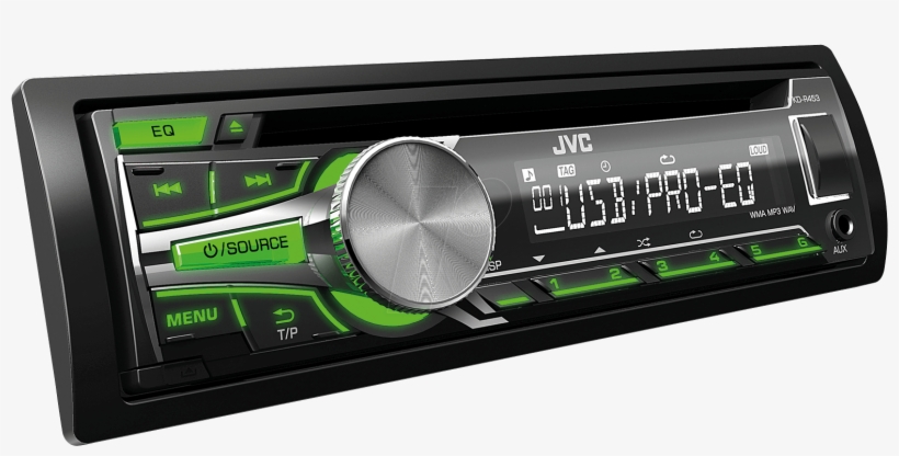 Jvc In Car Vehicle Radio Player Music Audio Headunit - Jvc Car Player, transparent png #4200663