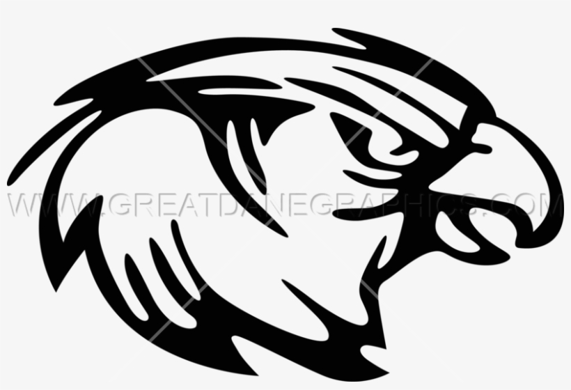 Eagle Head Mascot - Printed T-shirt, transparent png #4200726