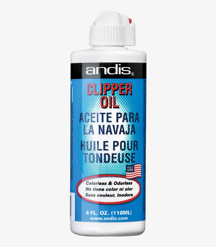 Andis Clipper Oil - Andis Clipper Oil (4 Oz), transparent png #4200843