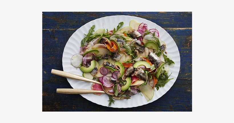 Shaved Vegetable And Arugula Salad With Kefir-chia - Vegetable, transparent png #4201052