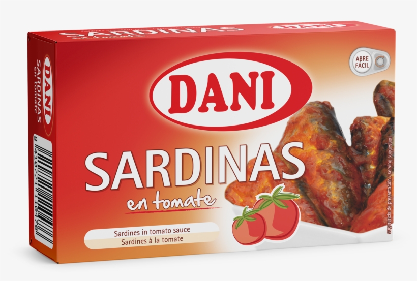 Sardines In Tomato Sauce 120g - Dani, transparent png #4201305