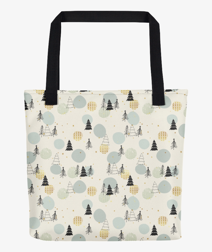 Winter Scene Tote Bag - Handgemachtes Weihnachtssymbol-muster 2 Blätter Seidenpapier, transparent png #4201609
