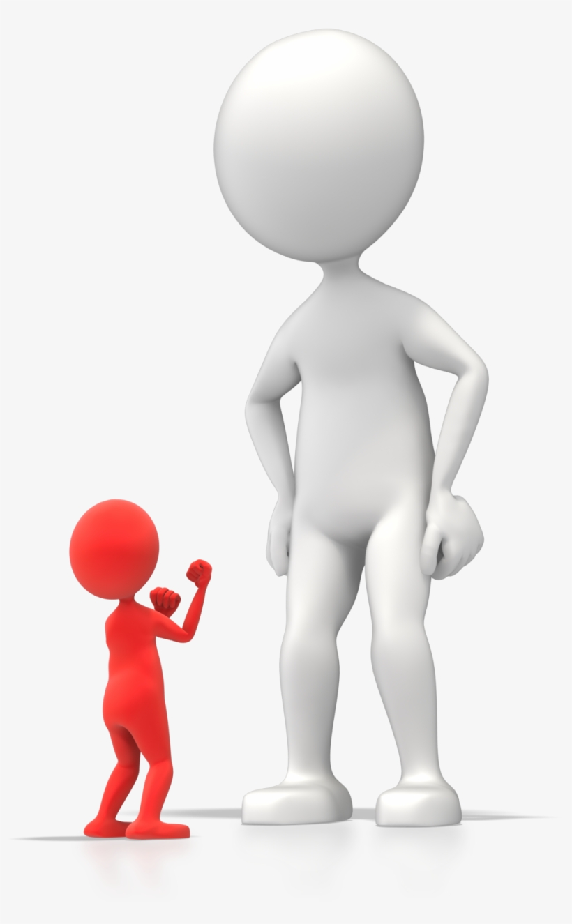 David Vs Goliath Png, transparent png #4201631