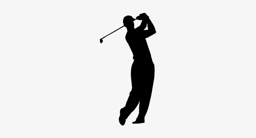 The Gallery For > Badminton Player Silhouette Png Badminton - Joueur De Golf Png, transparent png #4201916