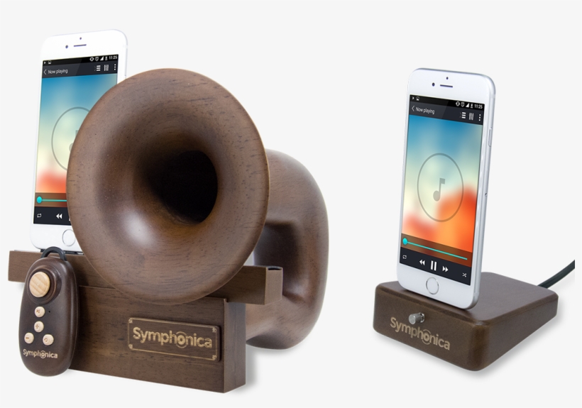 Dark Stain Speaker And Dock - Smartphone, transparent png #4202009