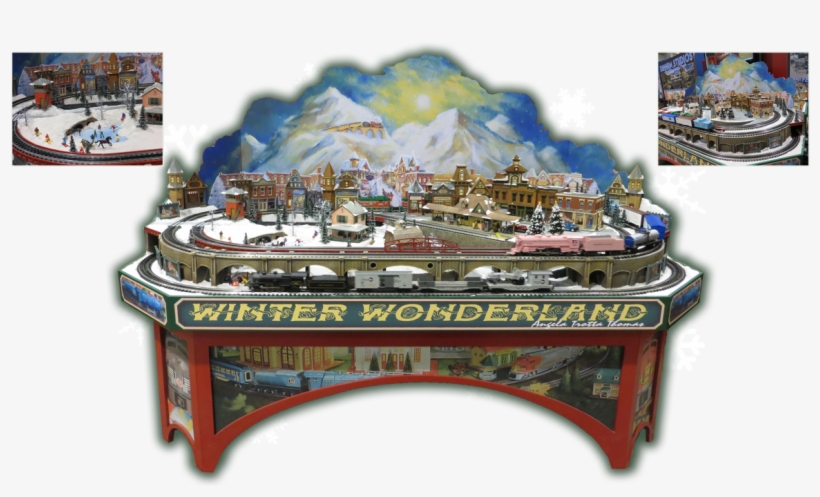 Angela's Winter Wonderland 4′ X 8′ O-27 Layout - O Scale, transparent png #4202227
