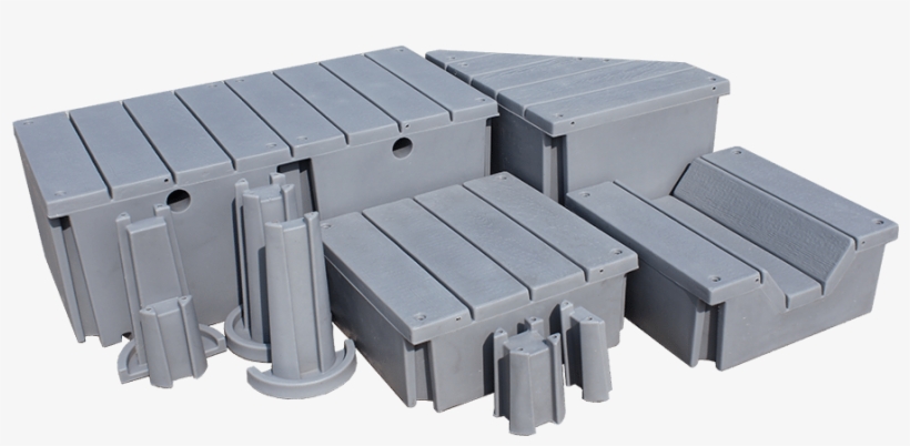 Modular Plastic Docks - Boat, transparent png #4202310