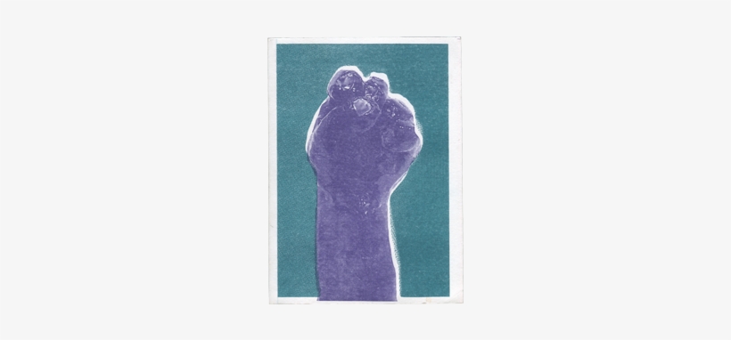 Closed Fist Open Hand - Drawing, transparent png #4202684
