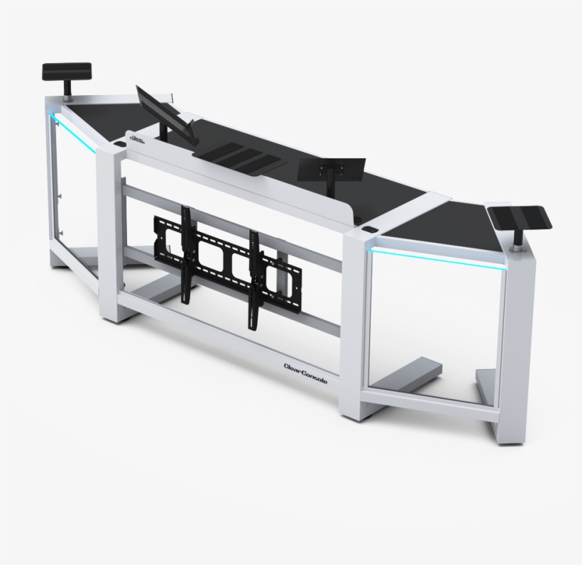 The X Dj Booth Is The Newest Addition To The Clearconsole - Dj Console Table Design, transparent png #4202732