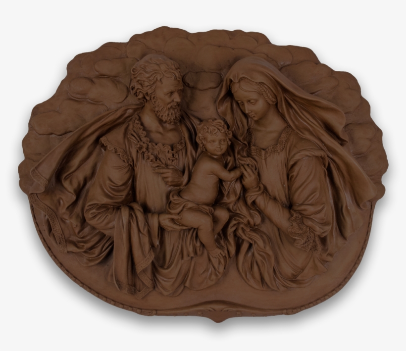 Resin Plaque Of The Holy Family - Commemorative Plaque, transparent png #4202752