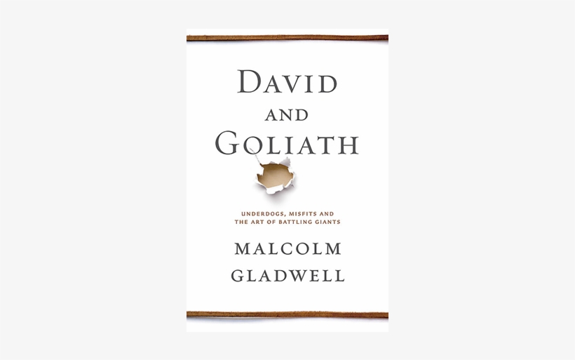 David And Goliath Malcolm Gladwell - David And Goliath By Malcolm Gladwell, transparent png #4202810