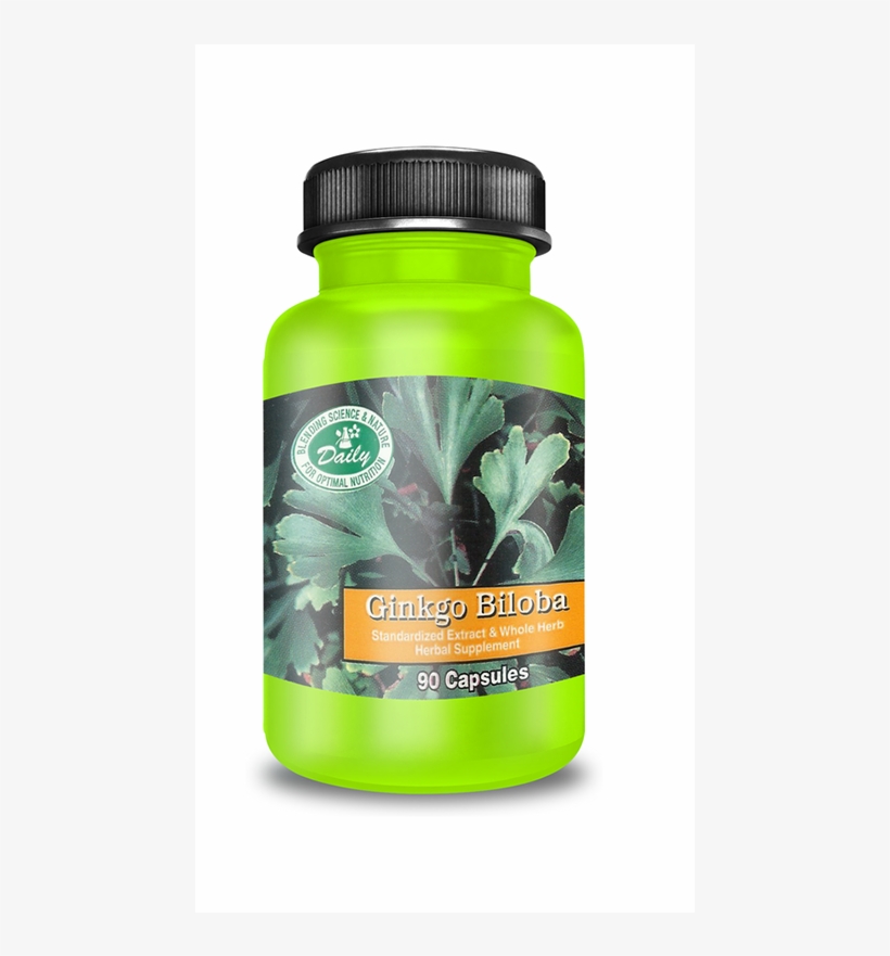 Daily Manufacturing Ginkgo - Fish Oil, transparent png #4203776