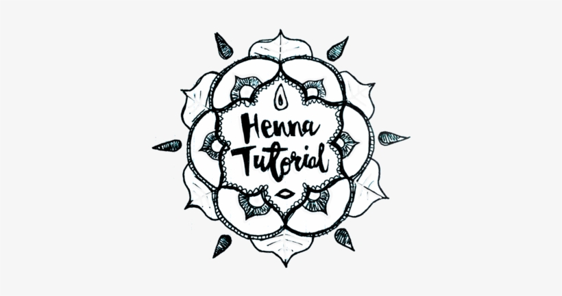 Henna Tutorial - Illustration, transparent png #4203850