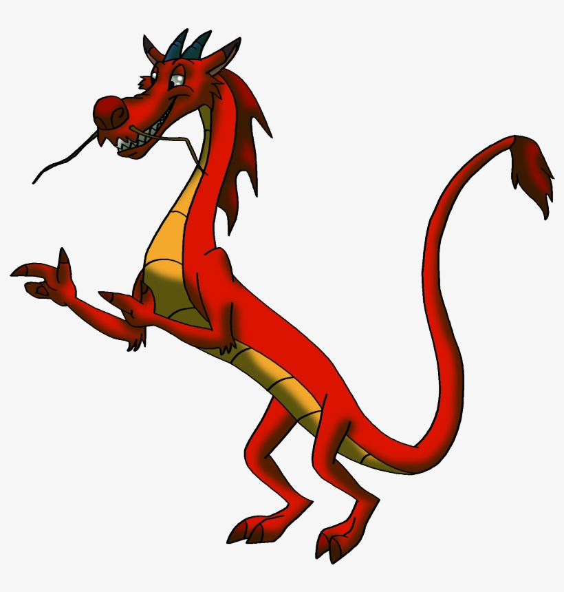 Mushu Png Pic - Cartoon, transparent png #4203959